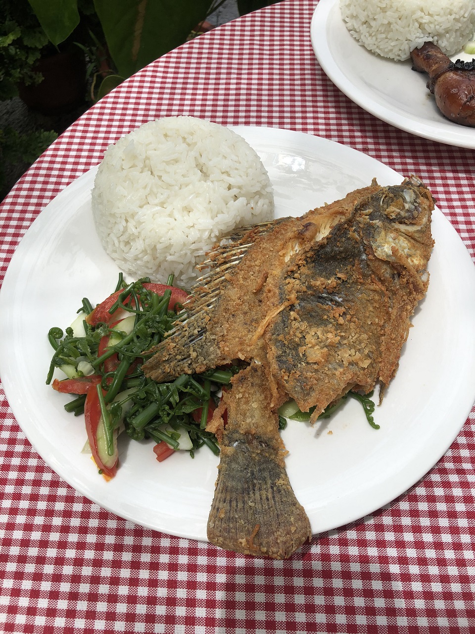 Ginger Fried Tilapia